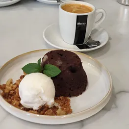 Coulant de chocolate